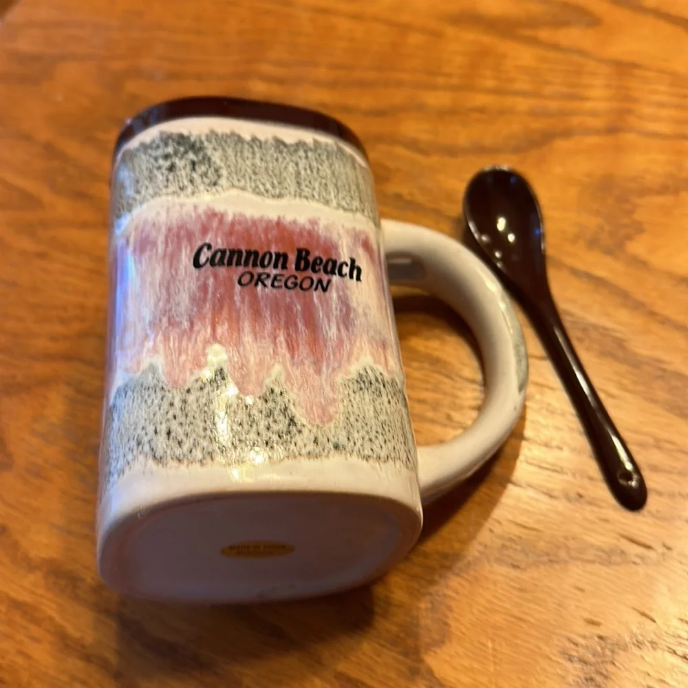 Souvenir Coffee Mug  with Spoon